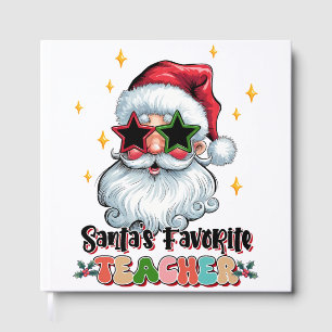 Teacher Gift Santas Favourite Teacher Guest Book