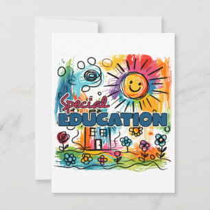 Teacher Gift Special Education Card