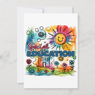 Teacher Gift   Special Education Card