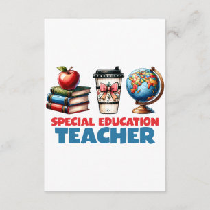 Teacher Gift Special Education Teacher Enclosure Card