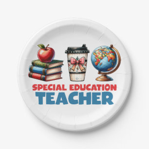 Teacher Gift Special Education Teacher Paper Plate