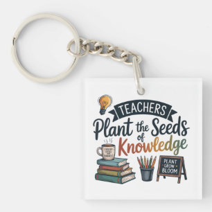 Teacher Gift Sublimation Design, Back to School  Key Ring