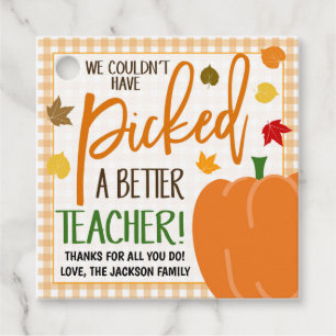 Teacher Gift Tag