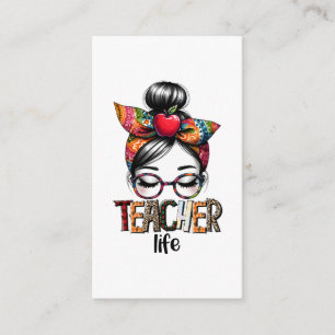 Teacher Gift   Teacher Life Enclosure Card