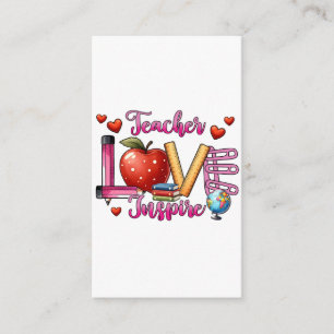 Teacher Gift   Teacher Love Inspire Enclosure Card