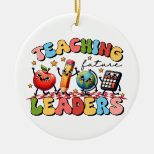 Teacher Gift Teaching Future Leaders Ceramic Tree Decoration