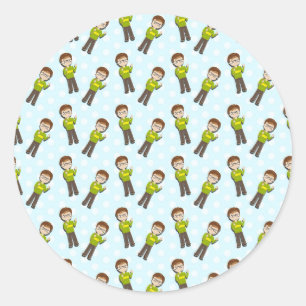 Teacher Gift   The Good Teacher Explains Classic Round Sticker