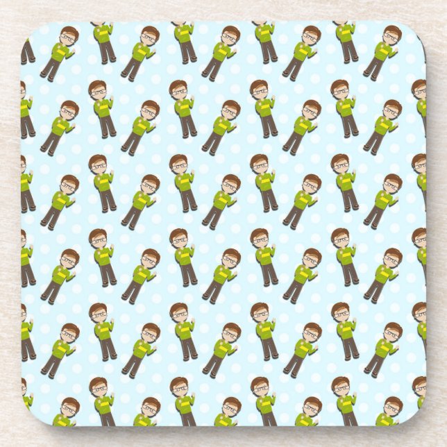 Teacher Gift | The Good Teacher Explains Coaster (Front)