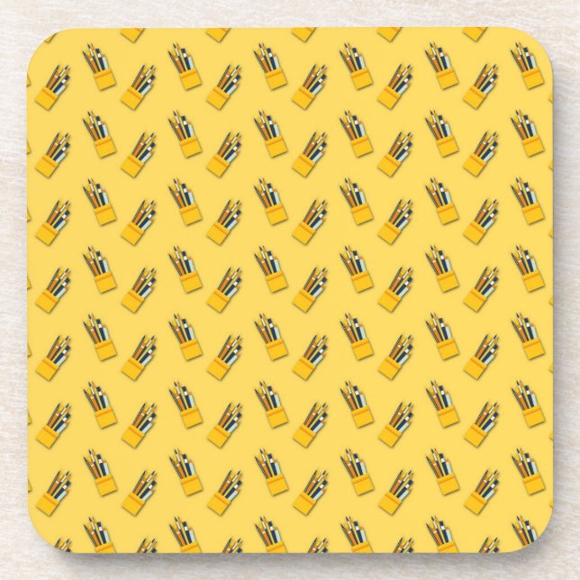 Teacher Gift | The Superior Teacher Demonstrates Coaster (Front)