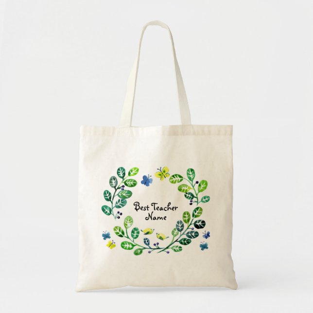 Teacher Gift under $15 Personalised Bags (Front)