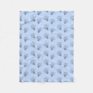 Teacher Gift   What The Teacher Is Fleece Blanket