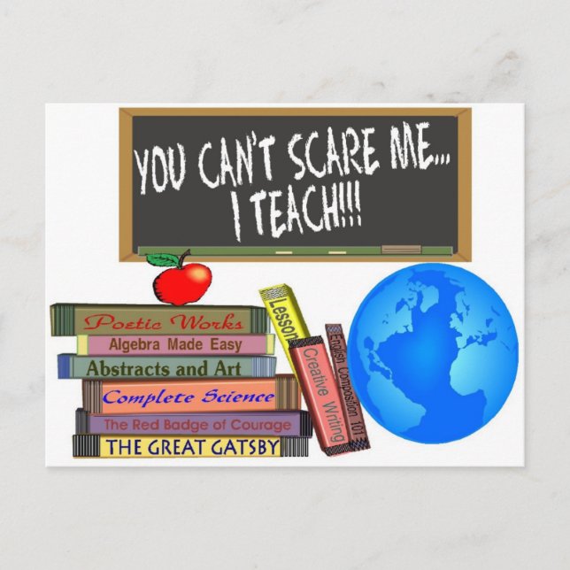 Teacher Gifts Postcard (Front)