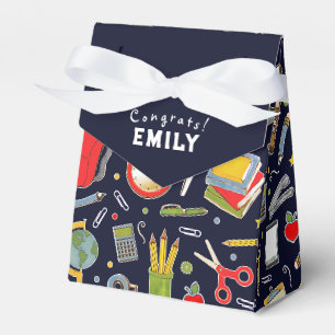 Teacher Graduation Party Favour Box