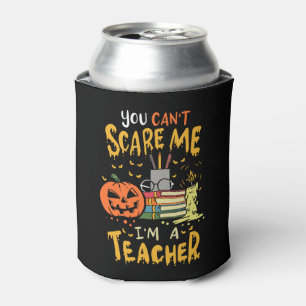 Teacher Halloween Can Cooler