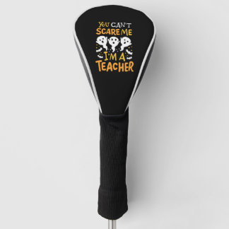 Teacher Halloween Golf Head Cover