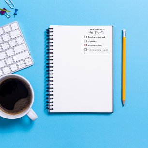 Teacher homework response feedback rubber stamp