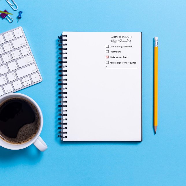 Teacher homework response feedback rubber stamp (Creator Uploaded)