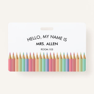 Teacher ID Badge