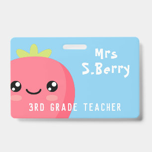 Teacher ID Badge