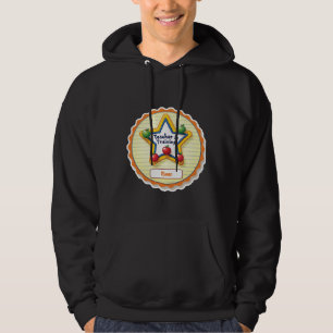Teacher in Training Badge – Custom Name Hoodie