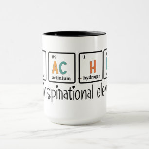 Teacher Inspirational Element Mug