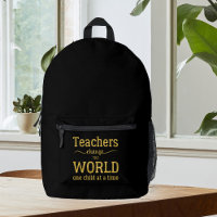 Teacher inspirational quote black gold