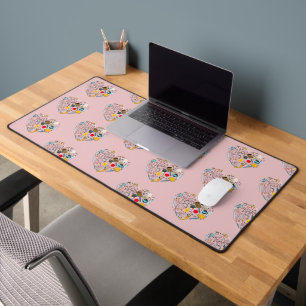 Teacher Instructor Professor Tool Heart Desk Mat