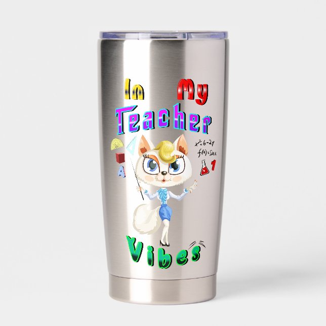 Teacher Insulated Tumbler (Front)