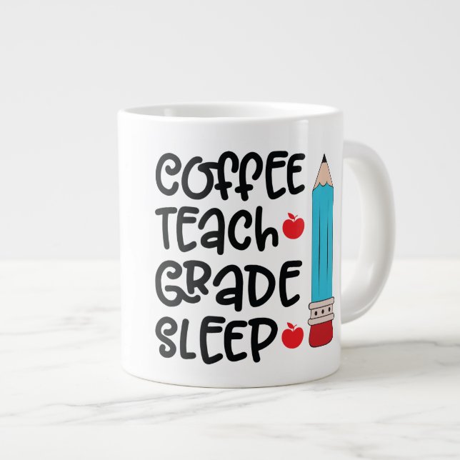 Teacher - Jumbo Mug (Front Right)