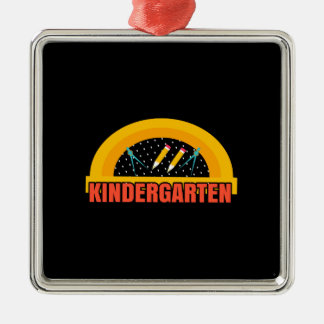 Teacher Kindergarten Metal Tree Decoration
