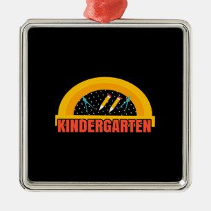 Teacher Kindergarten Metal Tree Decoration