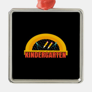 Teacher Kindergarten Metal Tree Decoration