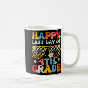 Teacher Last Day Of School 4th Grade Kids Boys Gir Coffee Mug