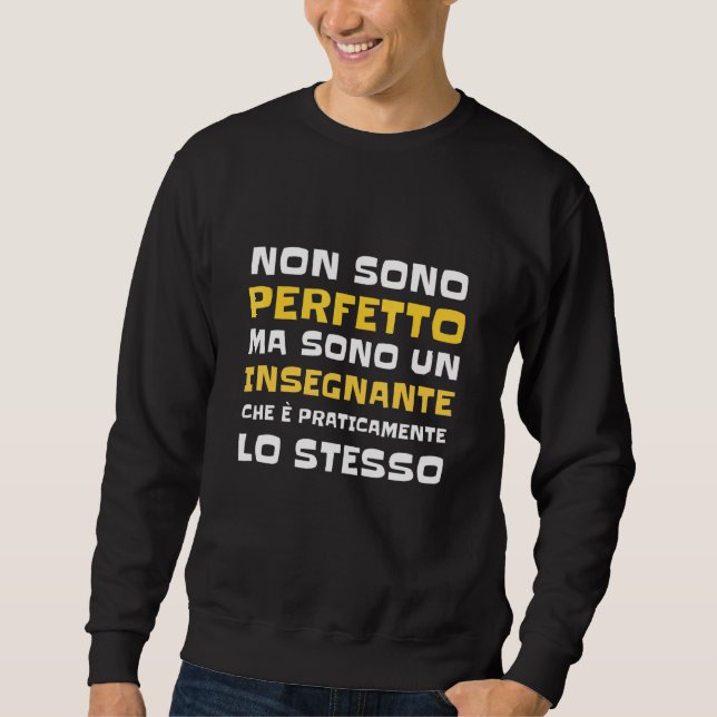 Teacher Letter Idea Cute Boy Sweatshirt (Front)