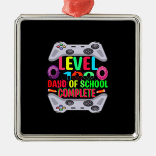 Teacher Level 100 Days Of School Complete Metal Tree Decoration