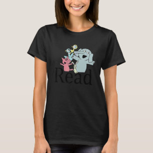 Teacher Library Read Book Club Piggie Elephant Pig T-Shirt