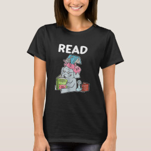 Teacher Library Read Book Club Piggie Elephant Pig T-Shirt