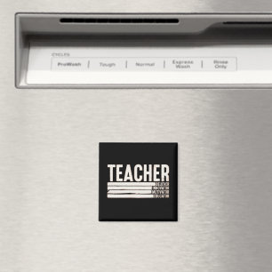 Teacher Life Back to School  Magnet