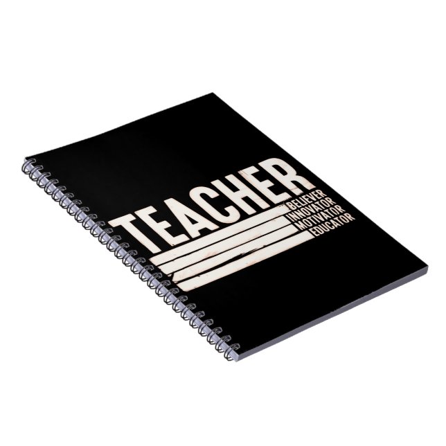 Teacher Life Back to School  Notebook (Right Side)