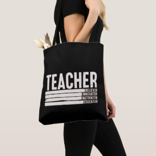 Teacher Life Back to School Tote Bag