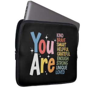 Teacher Life Be Kind Teaching School Students Laptop Sleeve