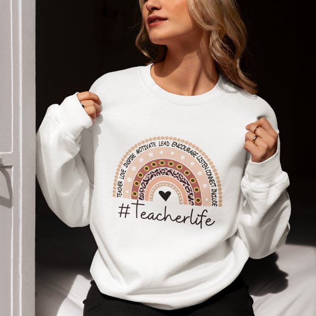 Teacher Life Cute Teacher Sweatshirt (Creator Uploaded)