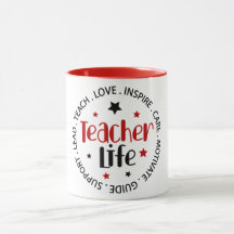 Teacher Life Mug, 11oz