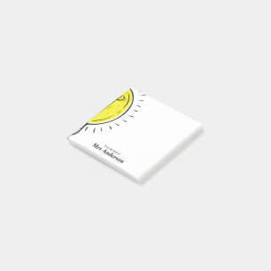 Teacher Lightbulb School Notes