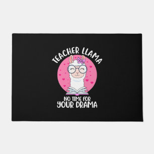 Teacher Llama Doormat