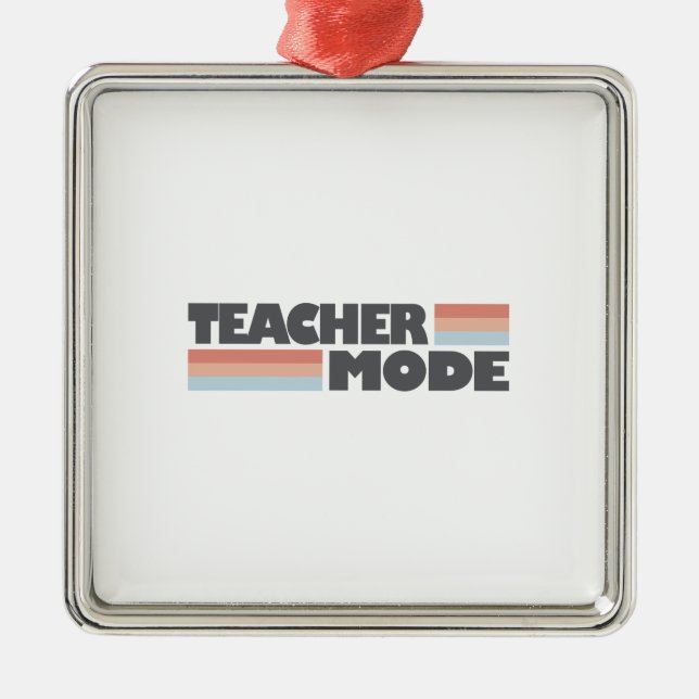 Teacher Mode Metal Tree Decoration (Front)
