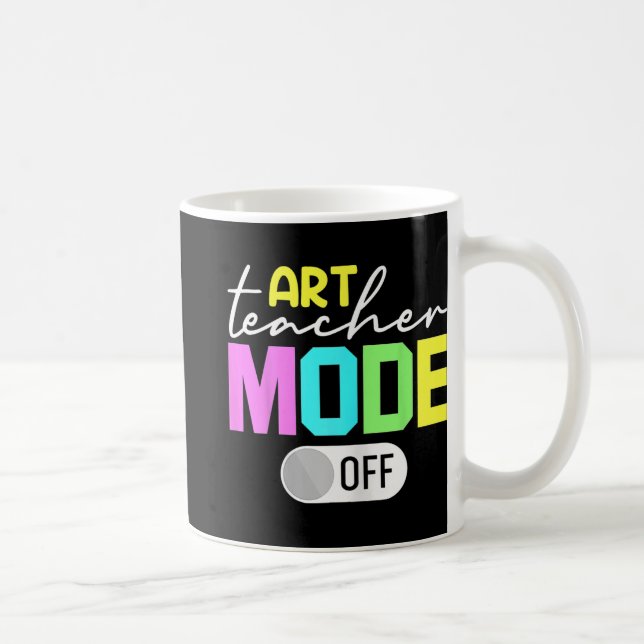 Teacher Mode Off  Coffee Mug (Right)