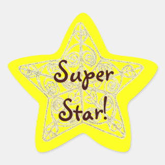 Teacher motivational / inspirational star sticker