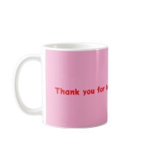 Teacher Mug Pink