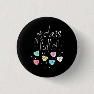 Teacher My Class Is Full Of Fun 3 Cm Round Badge